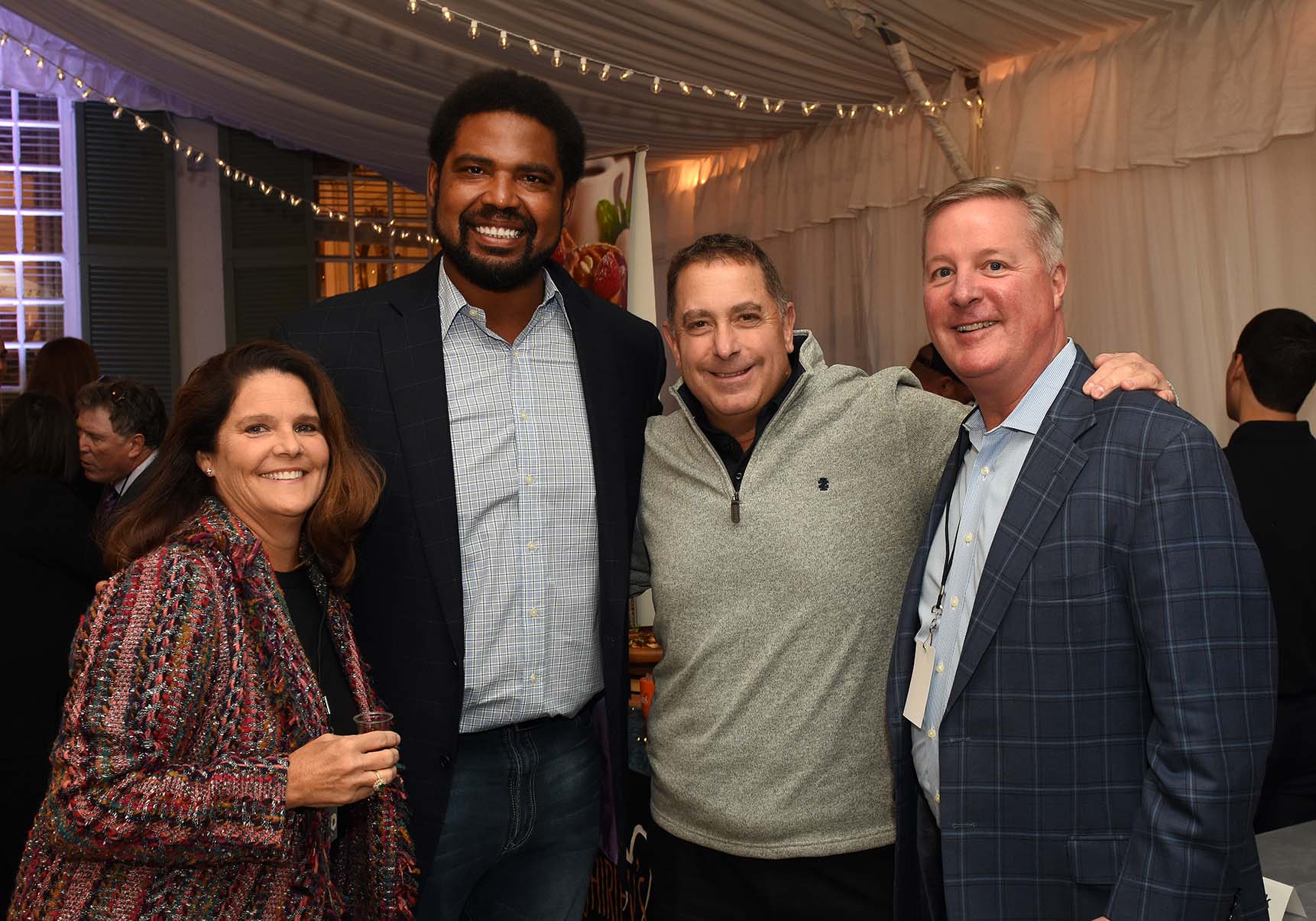 (Left to right): Bradie Barr, Jonathan Ogden, John Maroon, Mark Puente