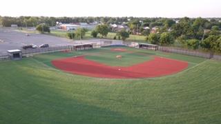 long range picture of baseball field